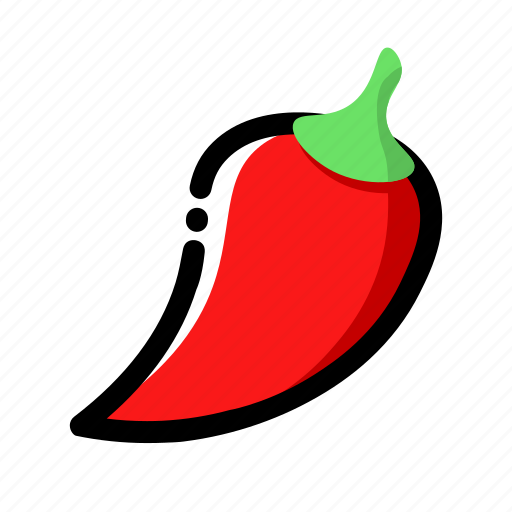 Chili, chilli, dining, food, pepper icon - Download on Iconfinder