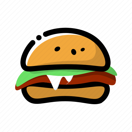 Burger, burgers, dining, food, hamburger, meat icon - Download on Iconfinder