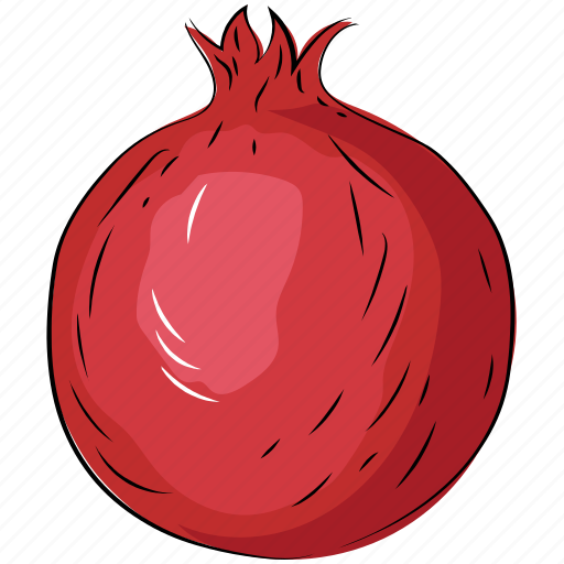 Fruit, healthy diet, nutrition, pomegranate, punica granatum icon - Download on Iconfinder