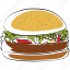 burger, fast food, hamburger, junk food 