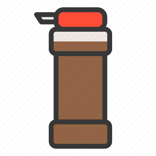 Bottle, container, food, food package, soy sauce bottle icon - Download on Iconfinder