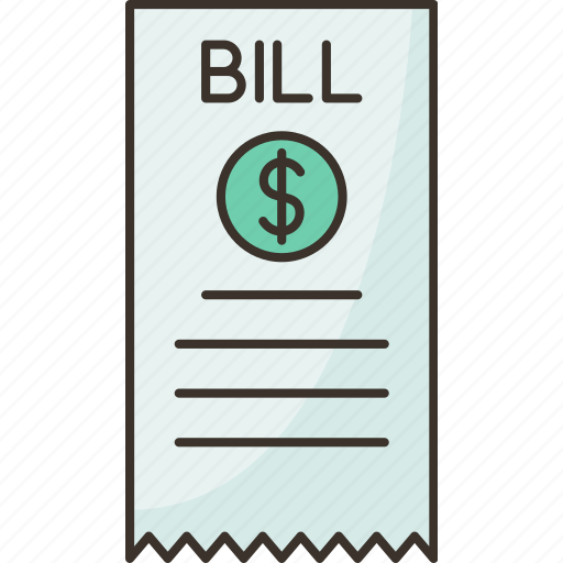 Bill, invoice, receipt, payment, price icon - Download on Iconfinder