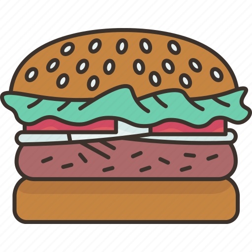 Burger, food, meal, menu, delicious icon - Download on Iconfinder