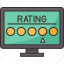 rating, review, feedback, satisfaction, ranking 