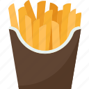 fries, potato, snack, food, tasty
