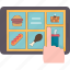 online, order, select, menu, food 