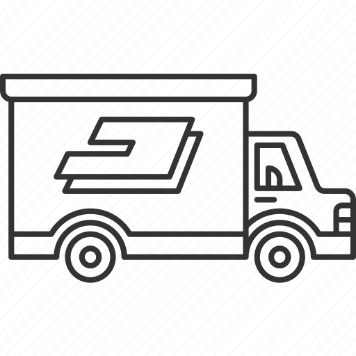 Truck, delivery, shipment, service, express icon - Download on Iconfinder