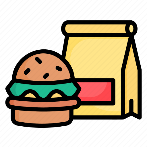 Burger, fast, food, hamburger, meat, meal icon - Download on Iconfinder