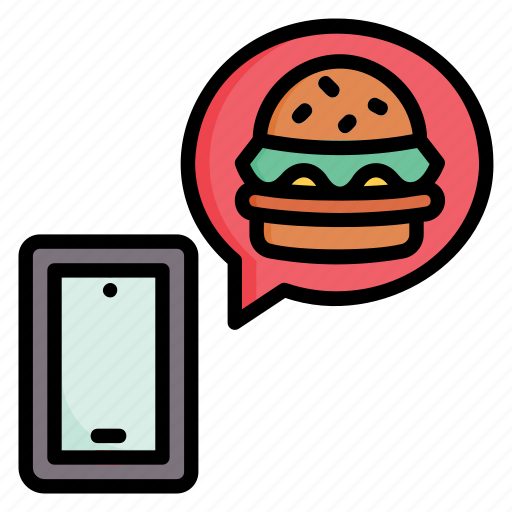 Delivery, smartphone, fast, food, service, online, order icon - Download on Iconfinder