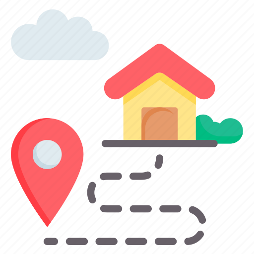 Address, delivery, location, map, pin, package icon - Download on Iconfinder