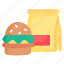 burger, fast, food, hamburger, meat, meal 