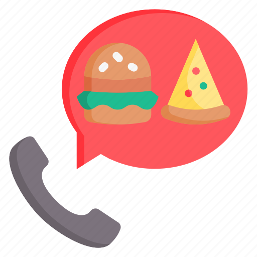 Call, delivery, phone, service, telephone, food, order icon - Download on Iconfinder