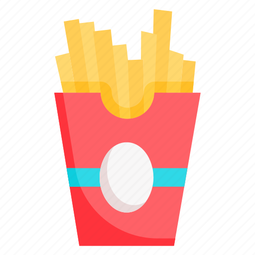Fast, food, potato, french, fries icon - Download on Iconfinder