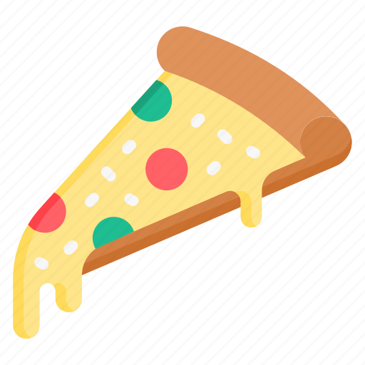 Pizza, slice, delivery, fast, food, melted icon - Download on Iconfinder