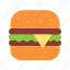 burger, fastfood, junkfood, hamburger, cheese, beverage, snack, lunch 