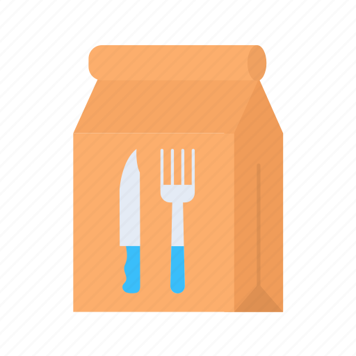Delivery bag, food, meal, lunch, pizza, burgers, fries icon - Download on Iconfinder