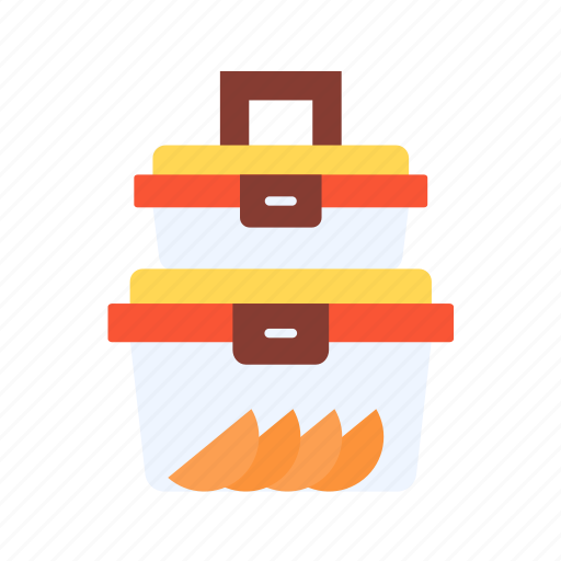 Lunch box, meal, pizza, food, cutlery, dinner, dining icon - Download on Iconfinder