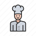chef, man, cooking, kitchen, meal, food, dish, cafe