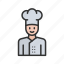 chef, man, cooking, kitchen, meal, food, dish, cafe 