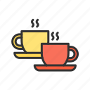 coffee cups, cup, hot coffee, hot tea, black coffee, coffee mug, coffee break, espresso