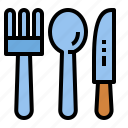 cutlery, dinner, food, spoon
