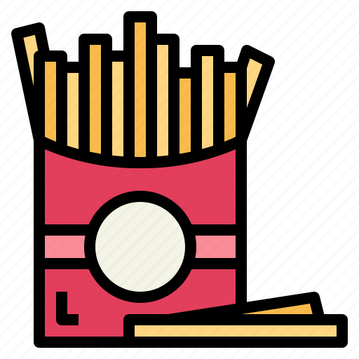 Delivery, fast, food, french, fries, junk icon - Download on Iconfinder