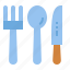 cutlery, dinner, food, spoon 
