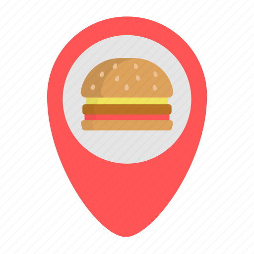 Food, delivery, restaurant, location icon - Download on Iconfinder