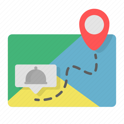 Food, delivery, restaurant, tracking icon - Download on Iconfinder