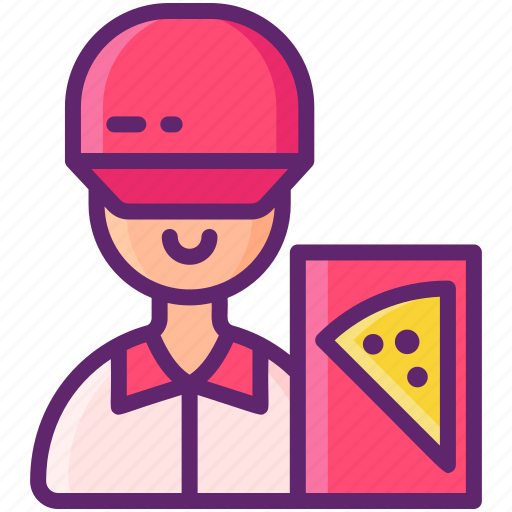 Delivery, food, man, shipping icon - Download on Iconfinder