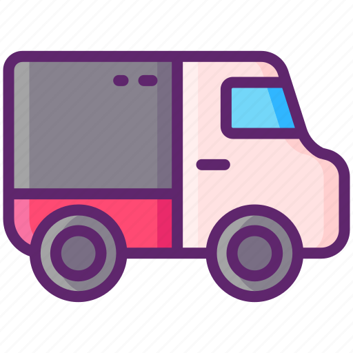 Delivery, shipping, transportation, van icon - Download on Iconfinder