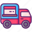 delivery, food, restaurant, truck 