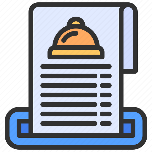 Bill, food, invoice, price, shopping icon - Download on Iconfinder