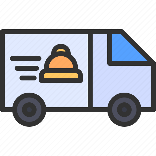 Car, delivery, food, transportation, truck icon - Download on Iconfinder