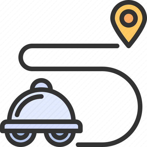 Delivery, food, gps, location, pin icon - Download on Iconfinder