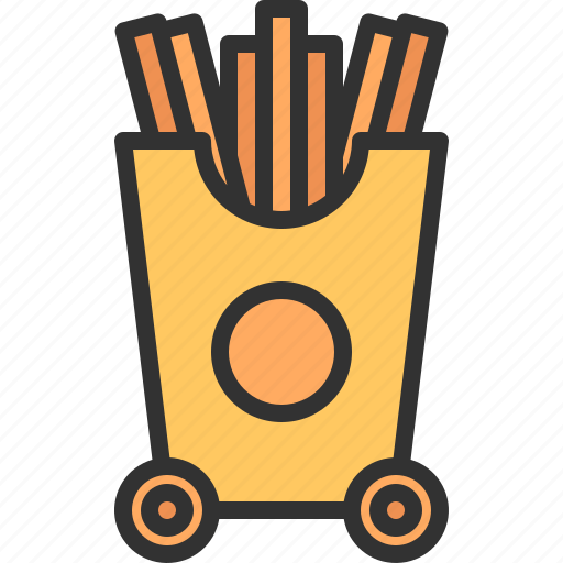 Delivery, fast, food, french, fries icon - Download on Iconfinder