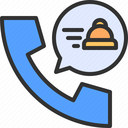 Customer, delivery, food, service, telephone icon - Download on Iconfinder