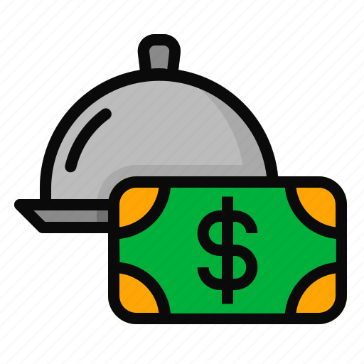 Cafe, cloche, food, money, pay, restaurant icon - Download on Iconfinder