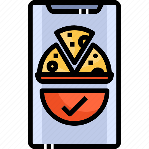 Food, delivery, app, mobile, order, hours, smartphone icon - Download on Iconfinder