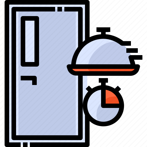Food, delivery, door, order, home icon - Download on Iconfinder