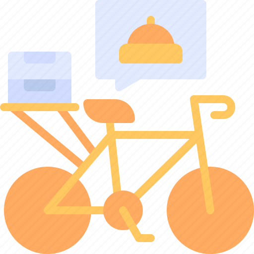 Bicycle, bike, delivery, food, restaurant icon - Download on Iconfinder