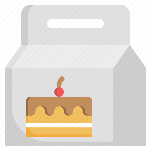 Cake, box, food, delivery, dessert, sweets icon - Download on Iconfinder