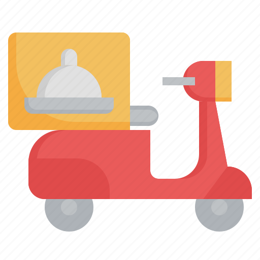 Delivery, bike, food, man, motorcycle, takeaway icon - Download on Iconfinder