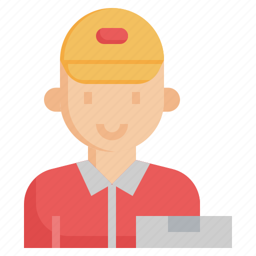 Delivery, man, courier, supplier, shipping, and, professions icon - Download on Iconfinder