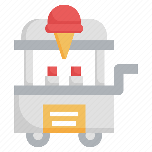 Food, trolley, serving, cart, service, and, restaurant icon - Download on Iconfinder