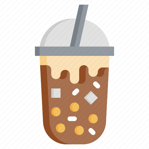 Food, delivery, flaticon, bubble, tea, drink, milk icon - Download on Iconfinder