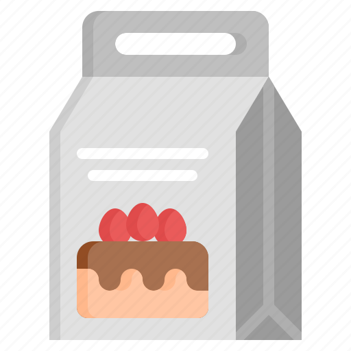 Food, delivery, flaticon, cake, box, dessert, sweets icon - Download on Iconfinder