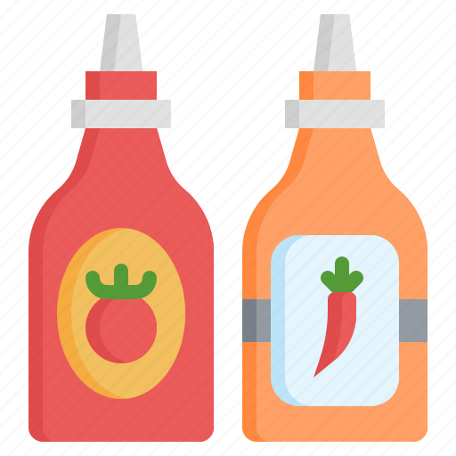 Food, delivery, flaticon, condiments, ketchup, chilli, fast icon - Download on Iconfinder