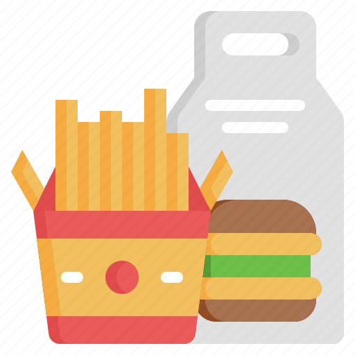 Food, delivery, flaticon, fast, burger, french, fries icon - Download on Iconfinder