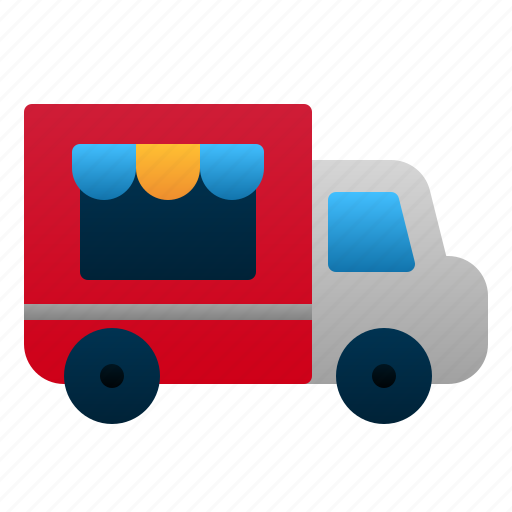 Cafe, food, restaurant, transportation, truck, vehicle icon - Download on Iconfinder